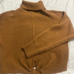 Rust sweater from lizard thicket